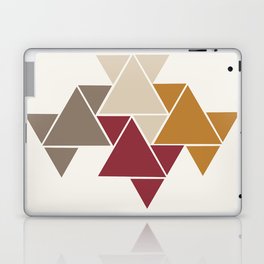 Origami abstract number 7 Laptop Skin