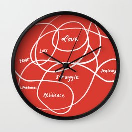 Valentine's Day Matters Wall Clock