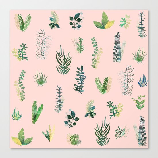 pink Garden Canvas Print