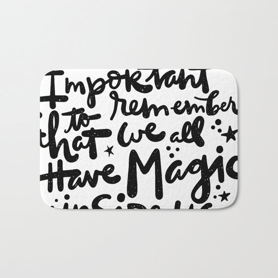 Magic Inside Bath Mat