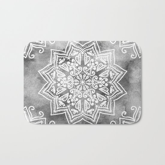 MOONLIGHT MANDALA Bath Mat