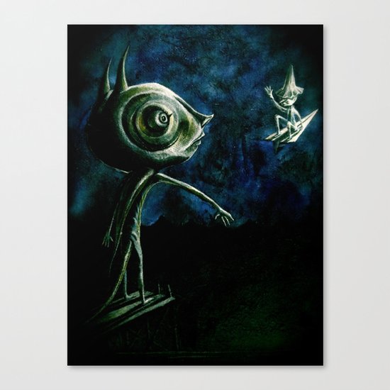 black sea Canvas Print