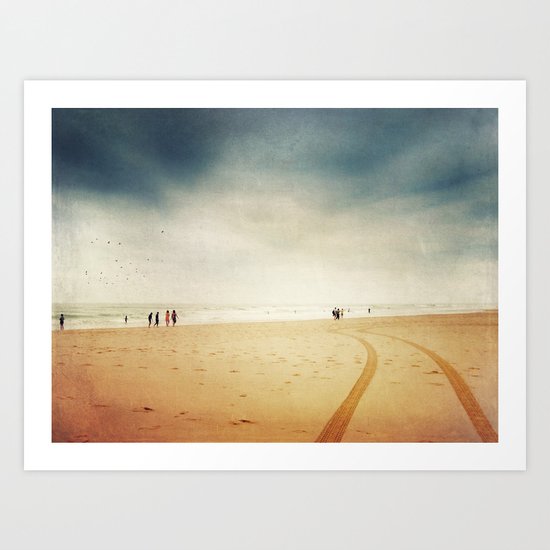 to the ocean Art Print