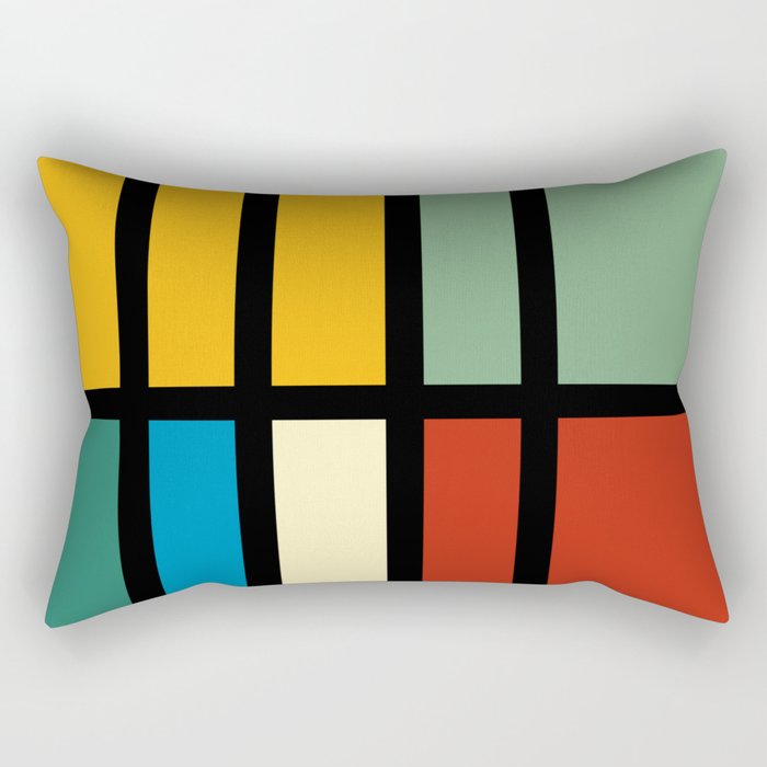 Abstract composition 23 Rectangular Pillow