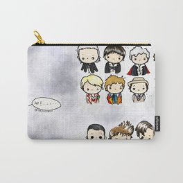 Kawaii Doctors (1 to 12 and War) Doctor Who Carry-All Pouch