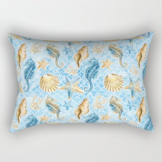 Sea & Ocean #8 Rectangular Pillow