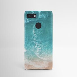 Green ocean Android Case