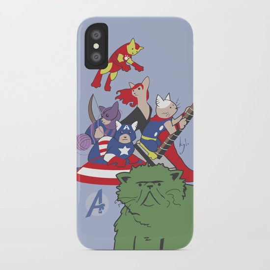 The Catvengers - Earth's Mightiest Kitties iPhone Case