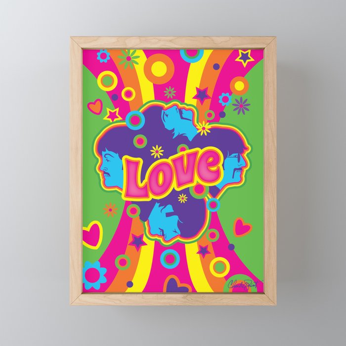 Love Framed Mini Art Print
