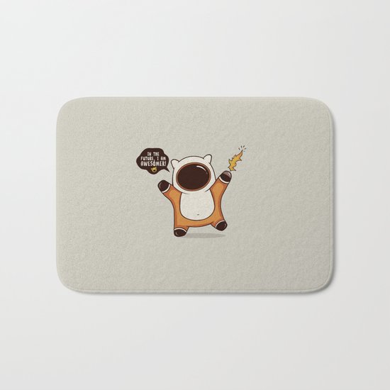 I May Be Awesome, but... Bath Mat