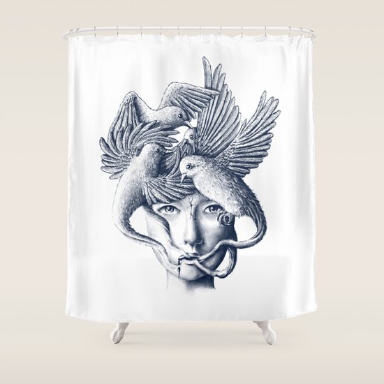 Breathe Shower Curtain