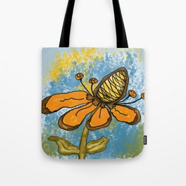 Summer Cornflower Fling Tote Bag