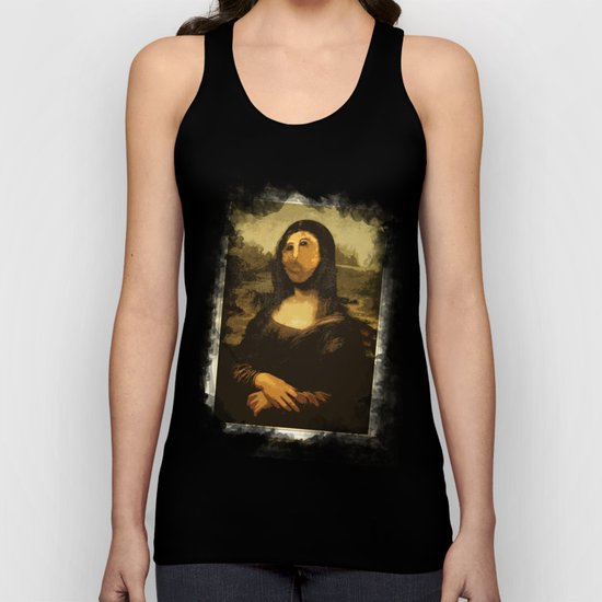 Ups! ( Mona Lisa - La Gioconda ) Unisex Tank Top