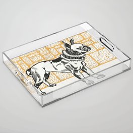 Pitbull Terrier Acrylic Tray