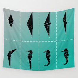 SEA HORSE Wall Tapestry