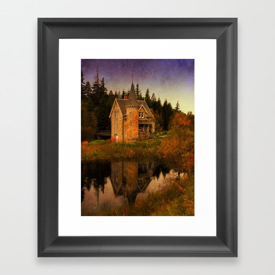 "The Old House" Framed Art Print