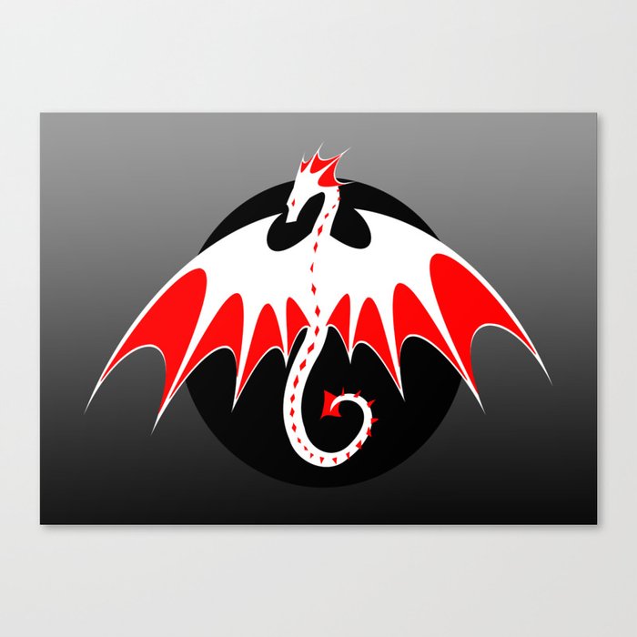 Dragon Logo 1 Canvas Print