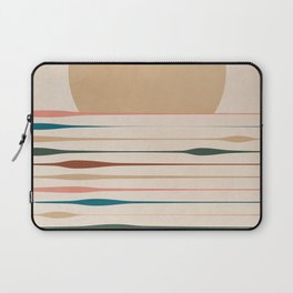 Sunset Modern - Colorful Lines 3 Laptop Sleeve