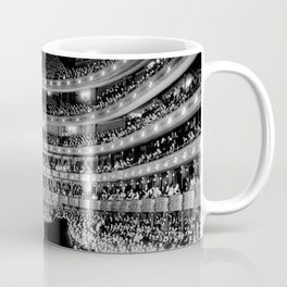 Metropolitan Opera House, New York City black and white photography / black and white photographs Coffee Mug