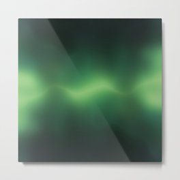 ACOUSTIC WAVES (GREEN) Metal Print | Audios, Audio, Listeners, Sound, Musician, Life, Instrumentalists, Modern, Green, Acoustic 