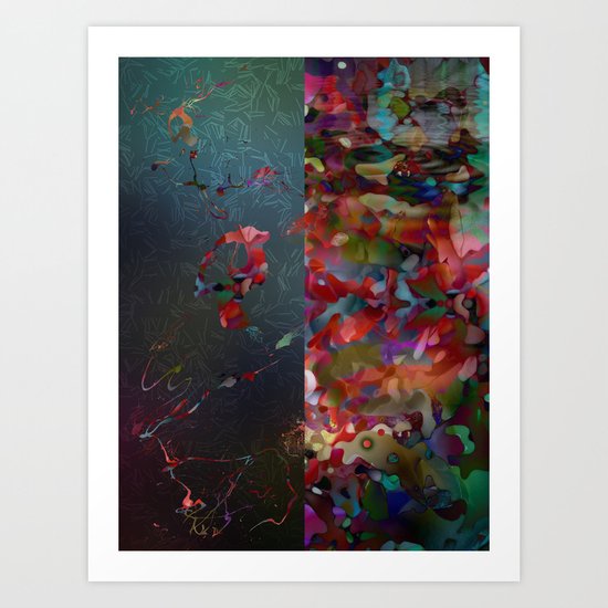 Un Jardin sur le Nil Art Print