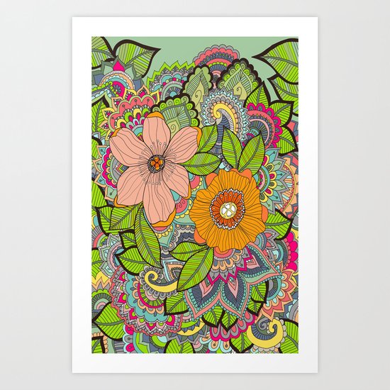Wall Flower Art Print