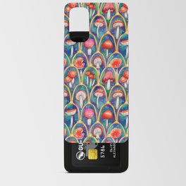 Luxury abstract mushroom pattern - original Android Card Case