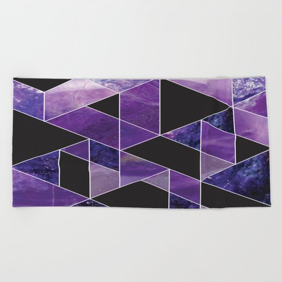 Sugilite Beach Towel