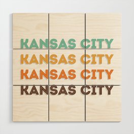 Kansas City Wood Wall Art