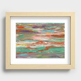 Sea of Color  Recessed Framed Print