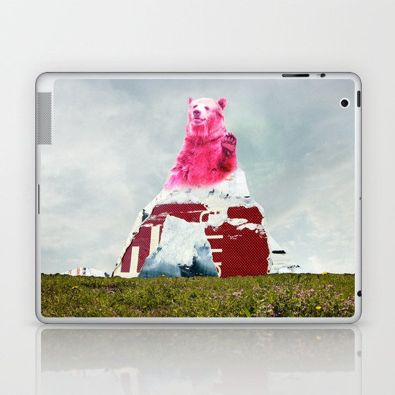 Bear Salute Laptop & iPad Skin