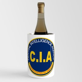 CIA Logo Mockup Wine Chiller