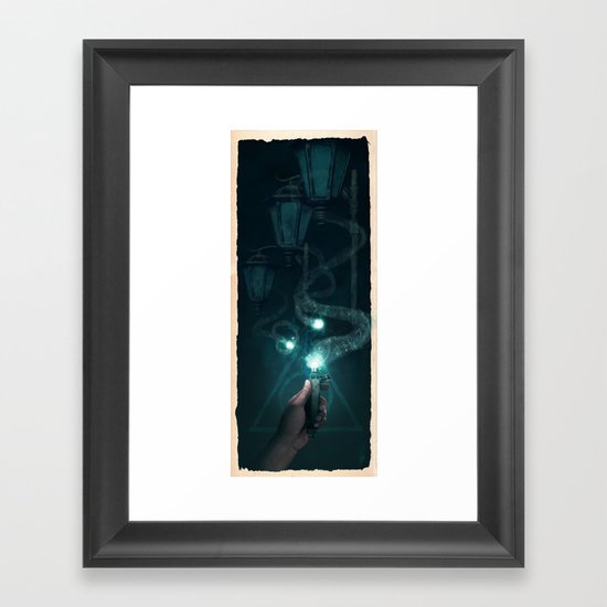 Ron and the Deluminator Framed Art Print