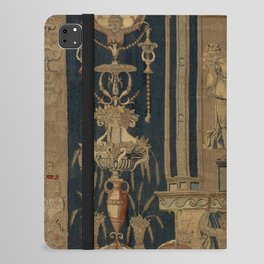 Antique 16th Century Goddess Ceres Grotesque Flemish Tapestry iPad Folio Case