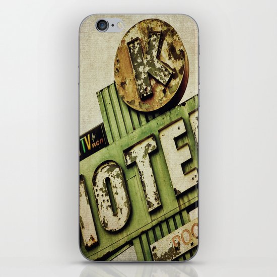 Circle K Motel Sign iPhone & iPod Skin