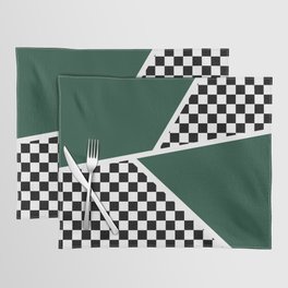 Chess abstract - vintage decoration Placemat