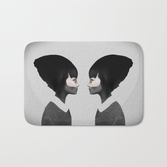 A Reflection Bath Mat
