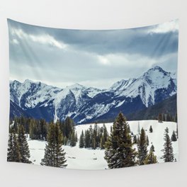 Rocky Mountains Wall Tapestry