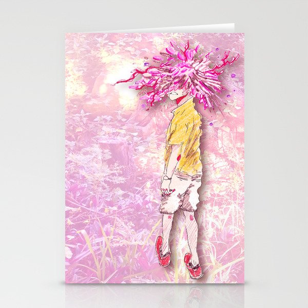 Flower Boy Stationery Cards