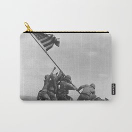 Raising The Flag On Iwo Jima Carry-All Pouch | Victory, Usa, Battle, Unitedstates, Worldwar, War, History, America, Two, Iwojima 