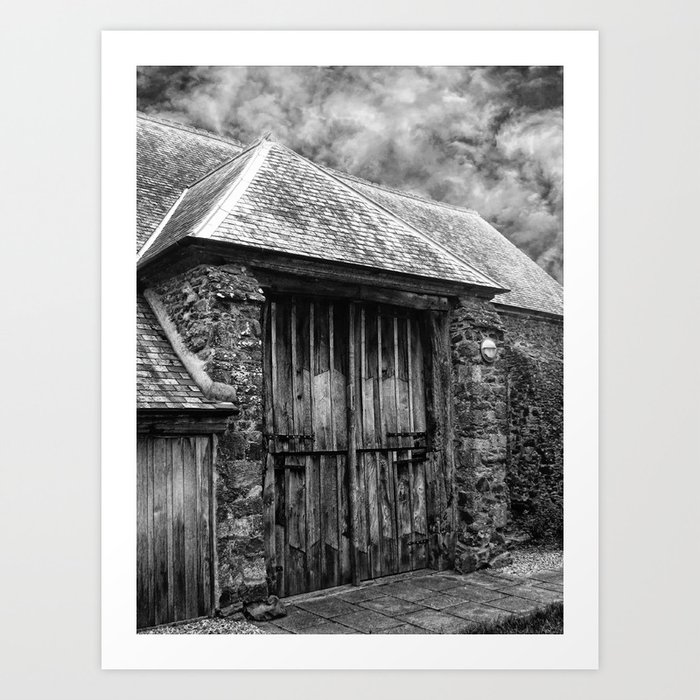 Old Barn Door Art Print By Milesphotography Society6