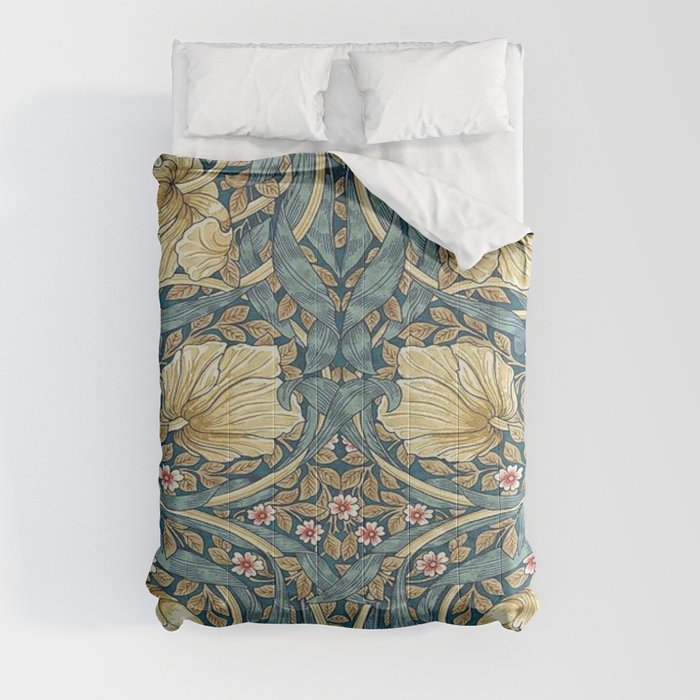 William Morris Pimpernel design Comforter