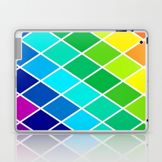 Tetrahedral Rainbow Laptop & iPad Skin