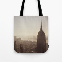 Manhattan skyline New York skyscrapers/ travel photography/ Fine art print Tote Bag