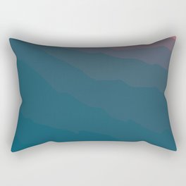 Amphitrite | Goddess of the Sea | Abstract Rectangular Pillow
