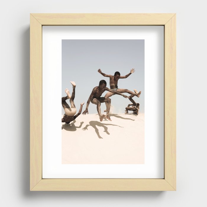 YOUNG VIBES Recessed Framed Print