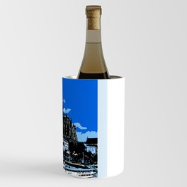 Koeln Cologne retro vintage style travel advertising Wine Chiller
