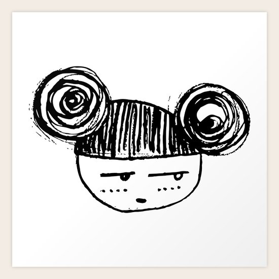 Girl Art Print