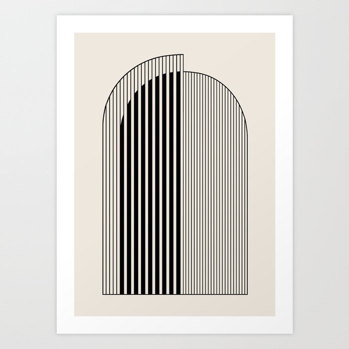 Abstract Arch Art Print