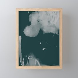 The Life of a Painting 2 - Abstract, Modern, Minimal Art Framed Mini Art Print
